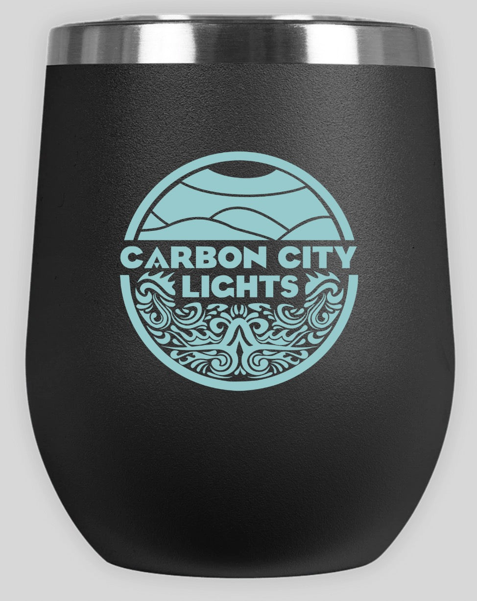 Wine Tumbler - Carbon City Lights
